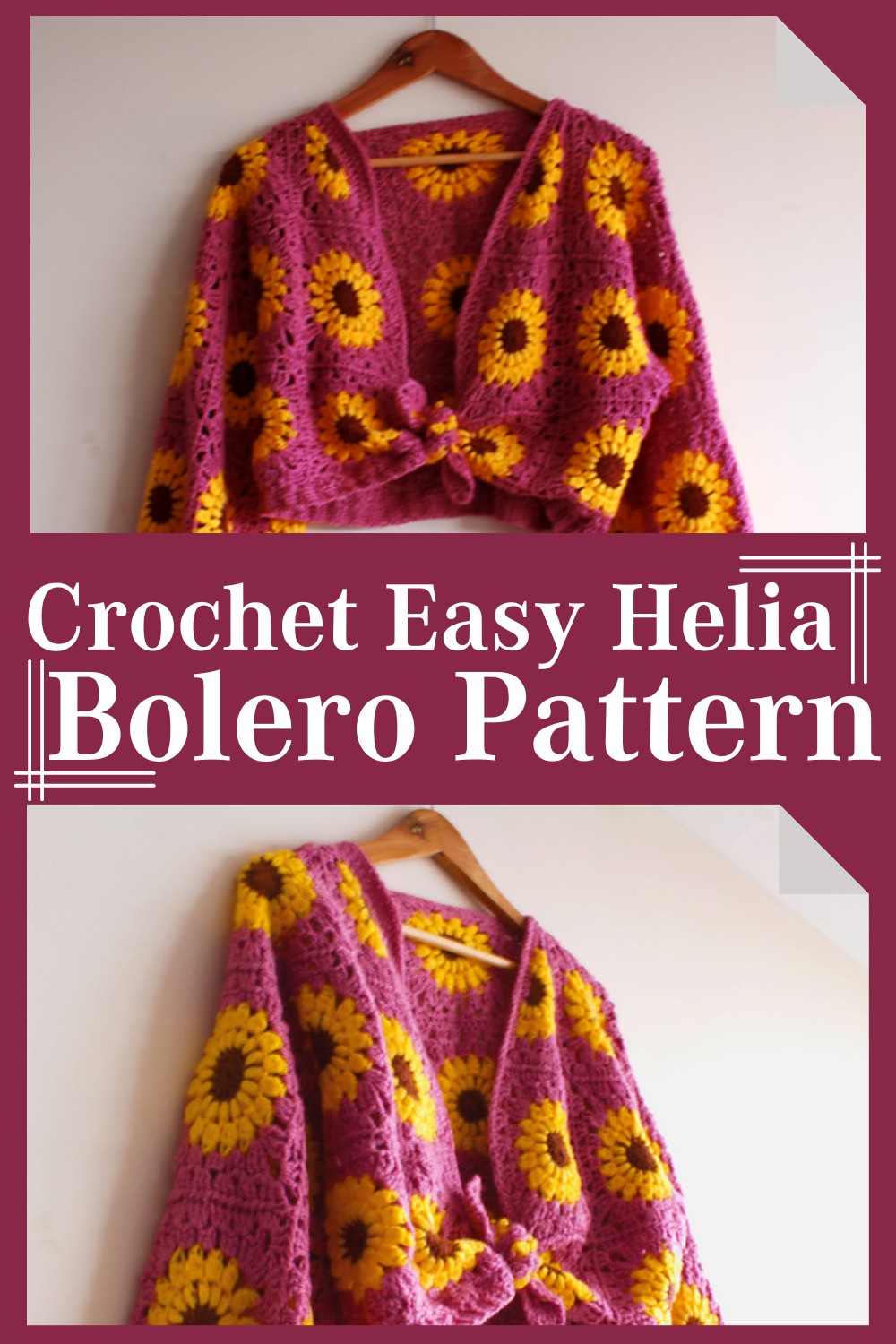 Crochet Easy Helia Bolero Pattern