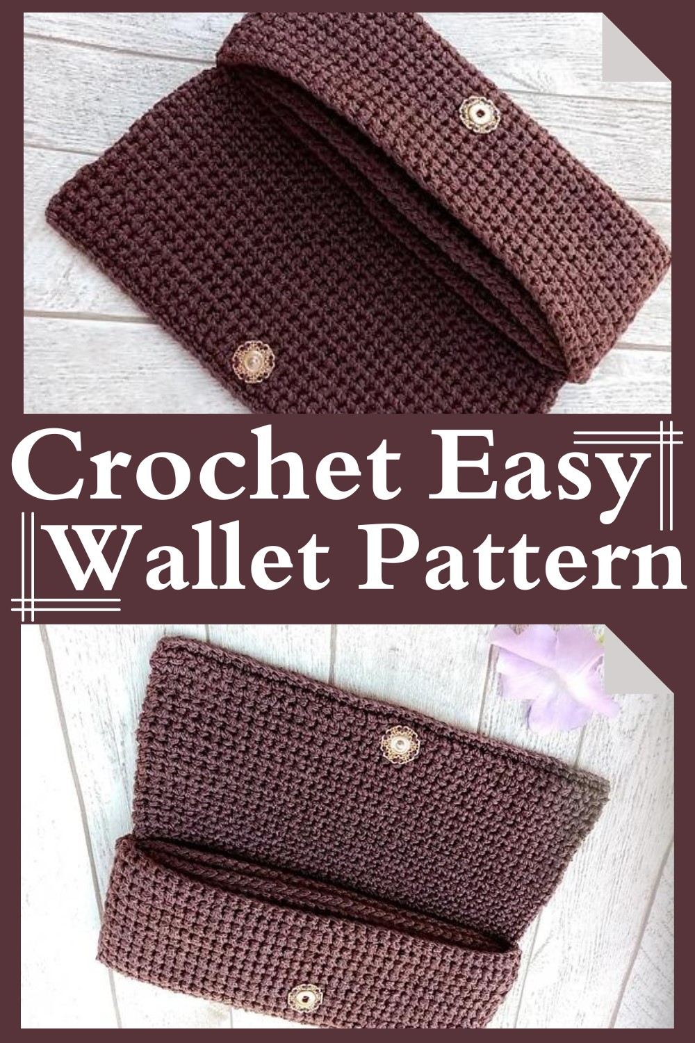 Crochet Easy Wallet Pattern