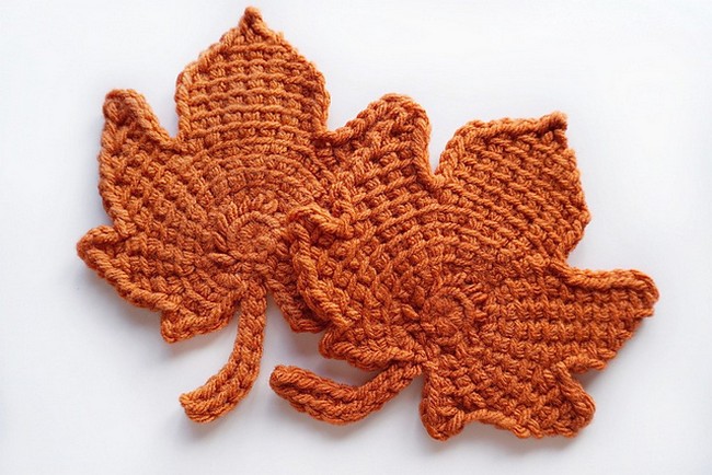 Crochet Fall Leaf Garland Pattern