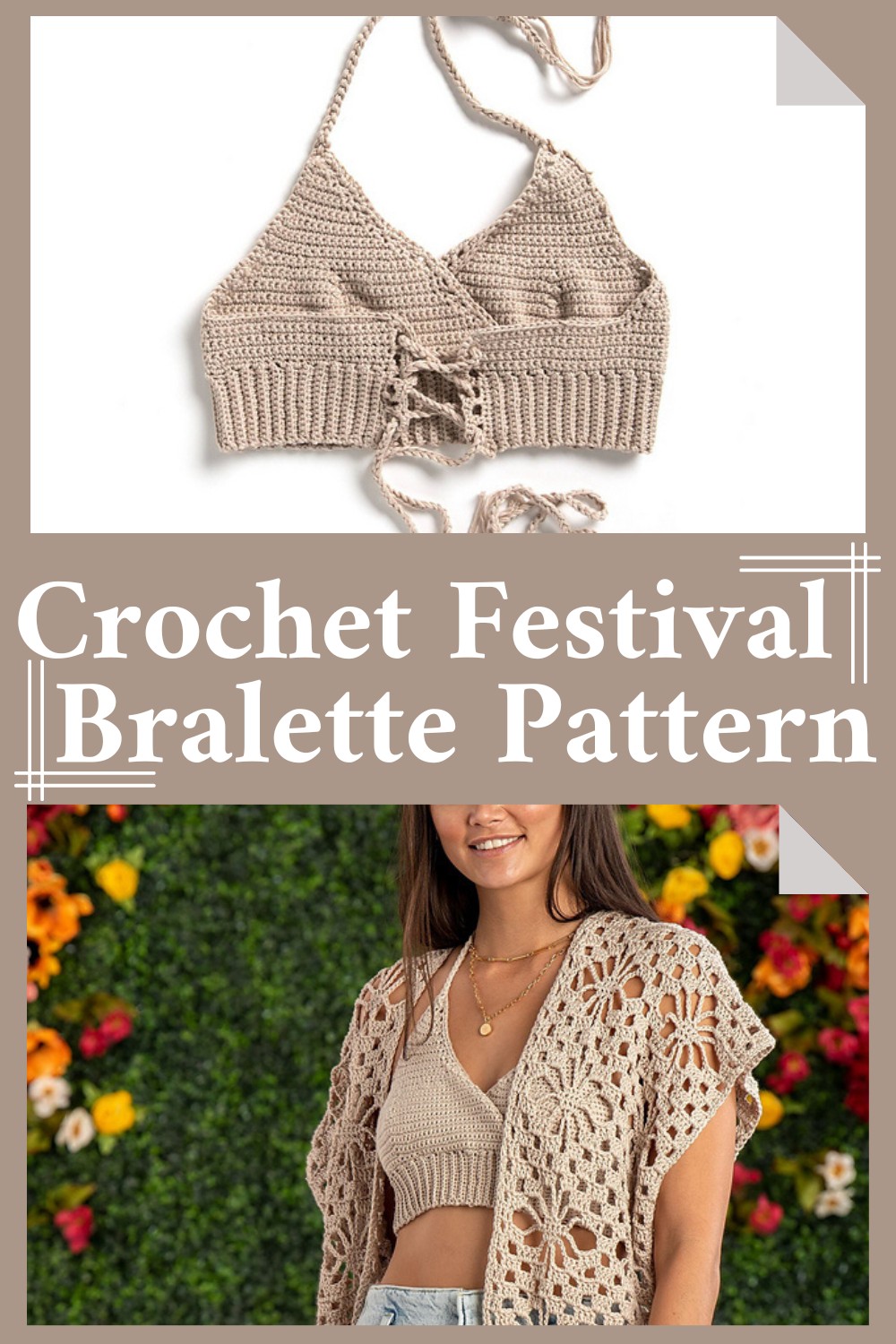 Crochet Festival Bralette Pattern