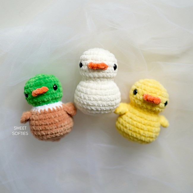 Crochet Good Luck Duck Pattern