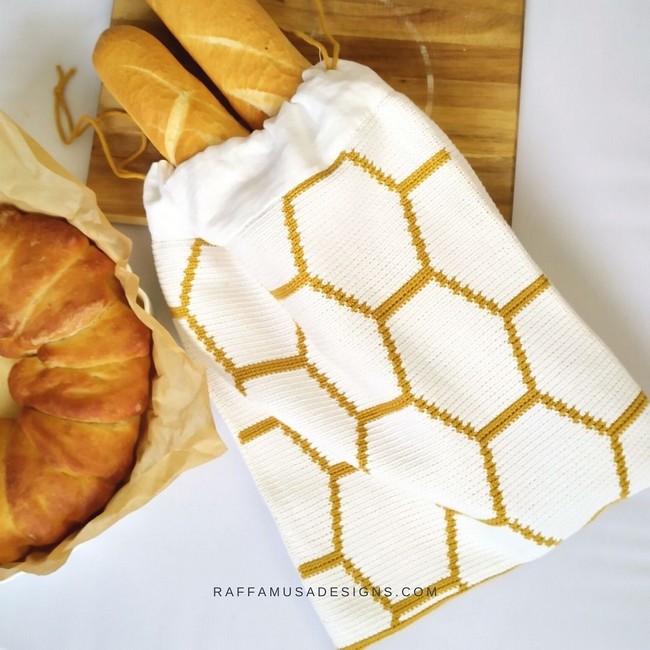 Honeycomb Bread Bag Pattern 