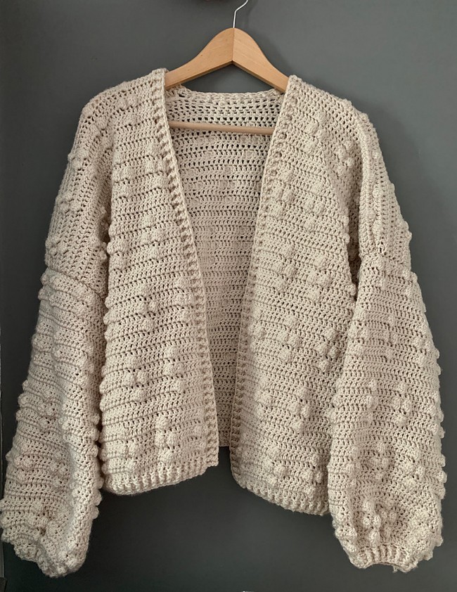 Honeycomb Cardigan Pattern