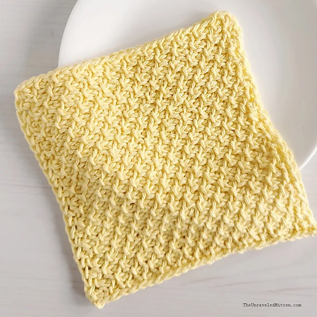 Crochet Honeycomb Dishcloth Pattern