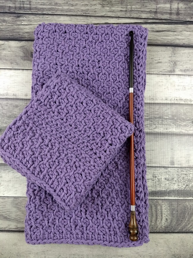 Honeycomb Handtowel & Washcloth Set Pattern