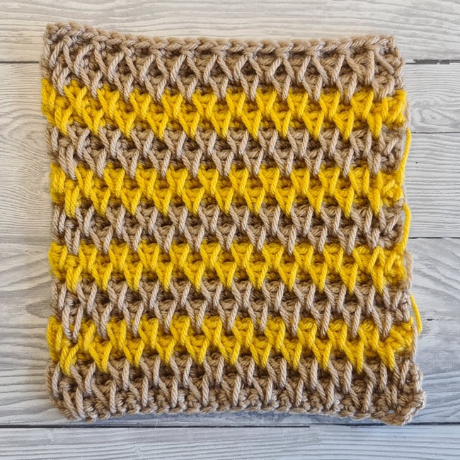 Honeycomb Stitch Pattern