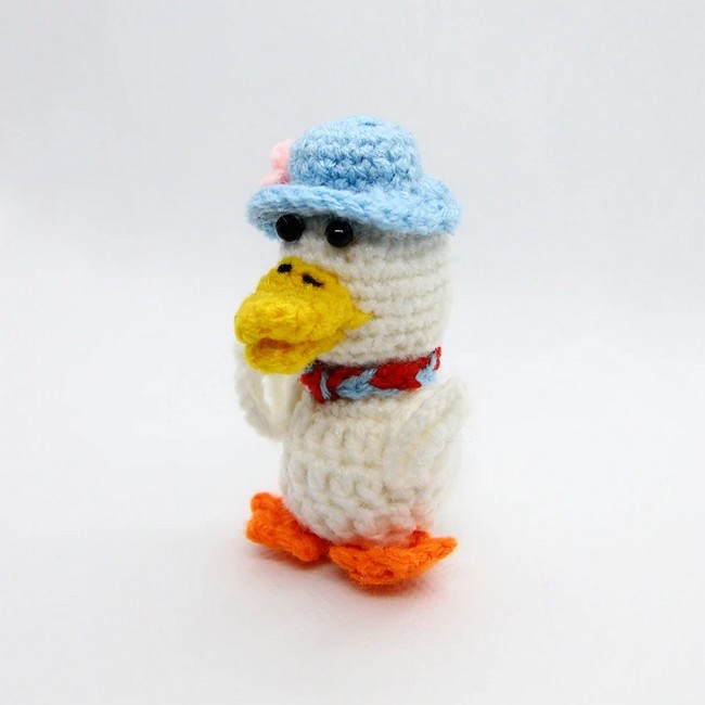 Crochet Jemima Puddle Duck Amigurumi Pattern