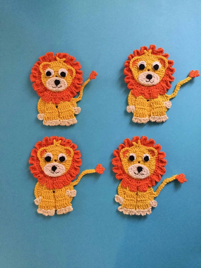 Crochet Lion Free Pattern