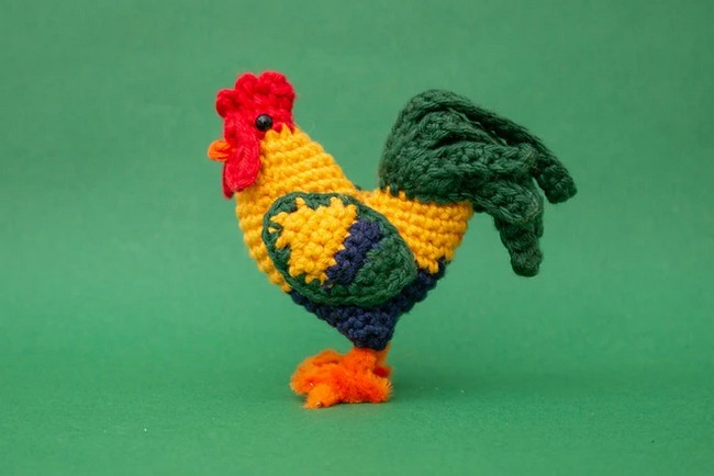 Crochet Little Rooster Pattern