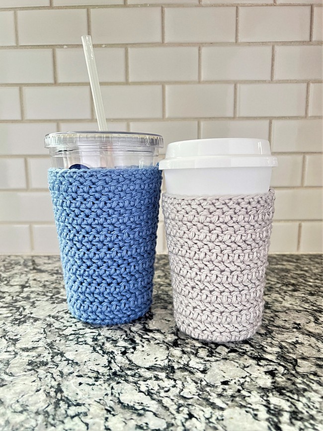 Crochet Marshmallow Cup Cozy Pattern