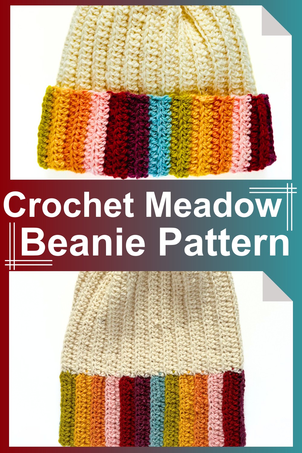 Crochet Meadow Beanie Pattern