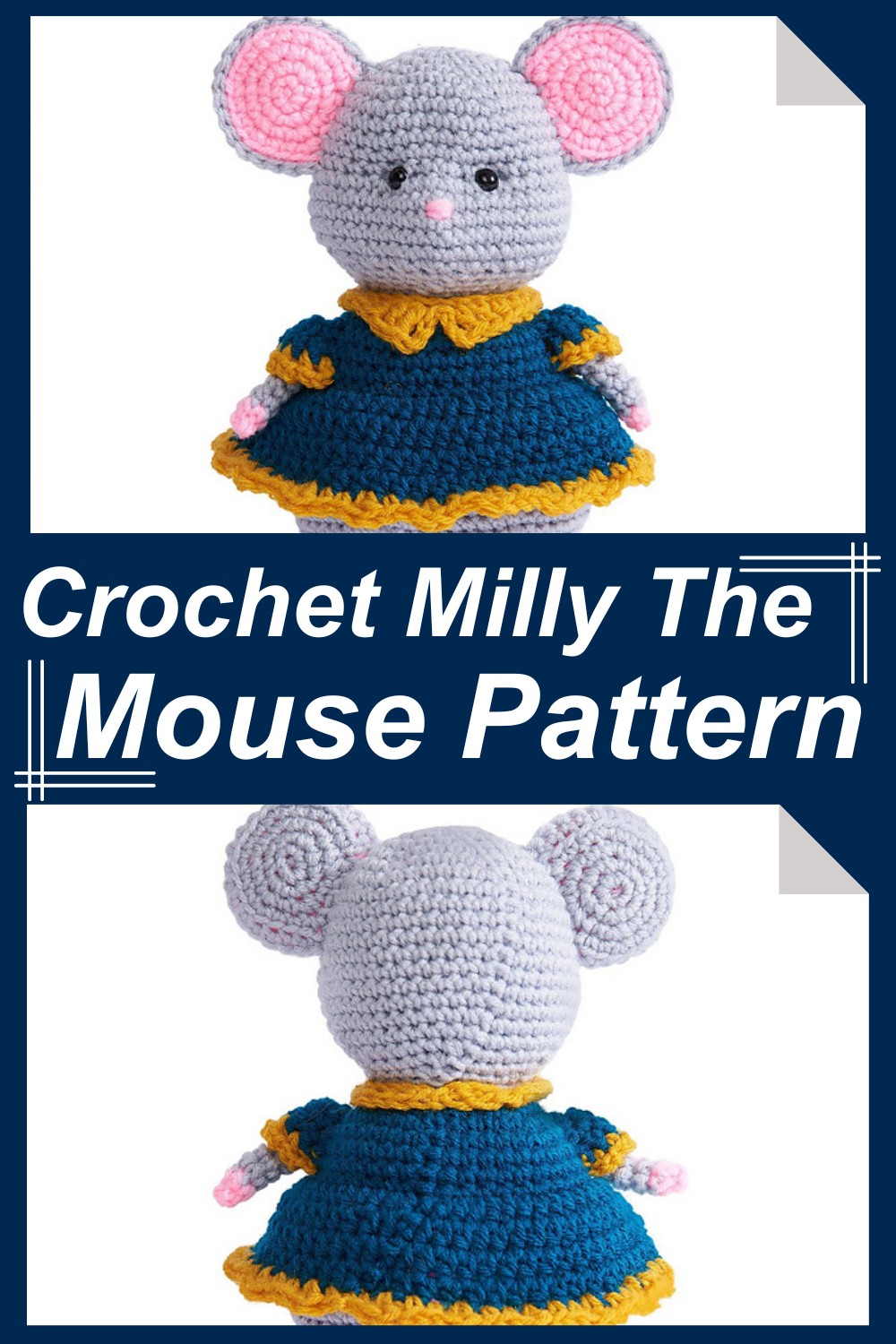 Crochet Milly The Mouse Pattern