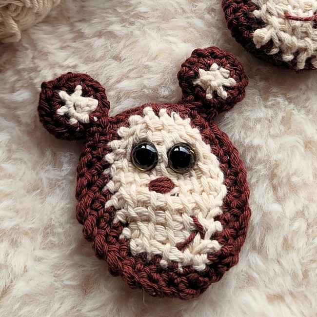 Crochet Milowe The Monkey Face Pattern