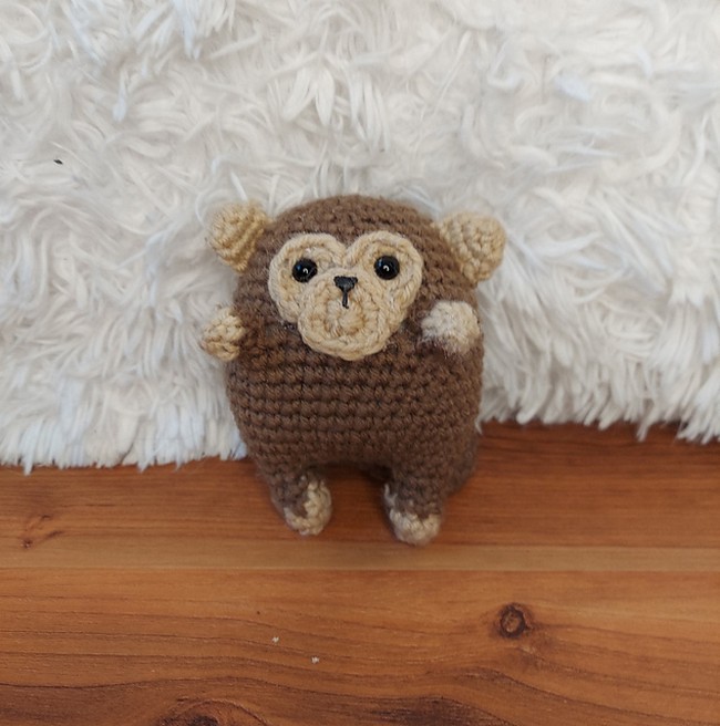 Crochet Mini Monkey Pattern 