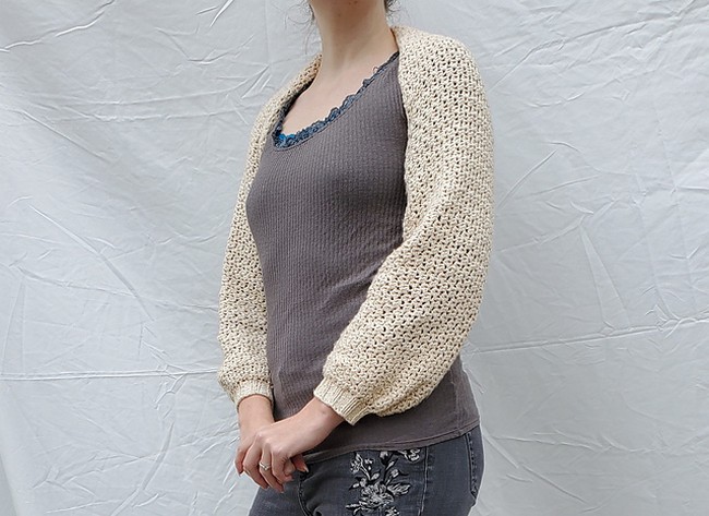 Crochet Mom's Hug Shrug Pattern