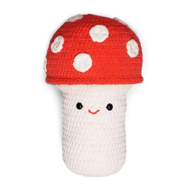 Crochet Mushroom Stuffie By Moogly Pattern