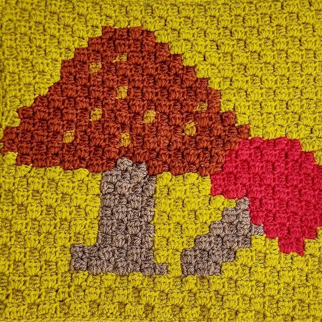 Crochet My Garden Mushrooms Pattern 