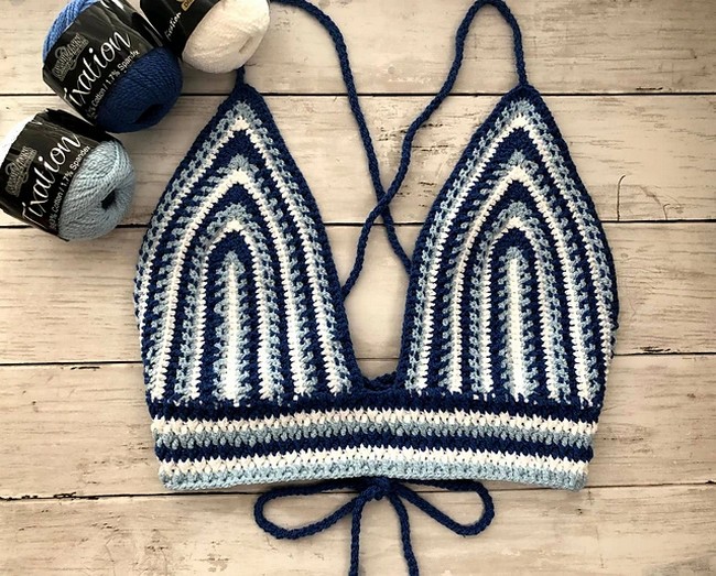 Crochet Mykonos Bralette Crop Top Pattern