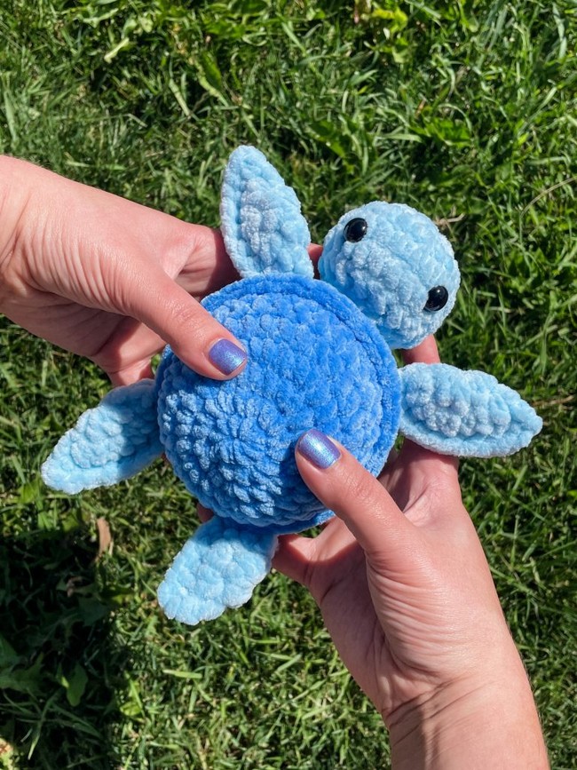 One Hour No Sew Turtle Pattern