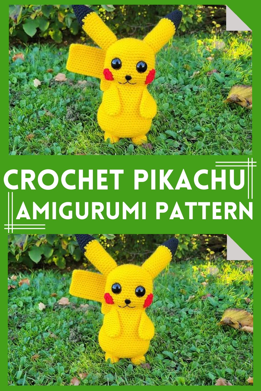 Crochet Pikachu Amigurumi Pattern