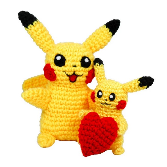 Crochet Pokemon Pikachu Amigurumi Pattern