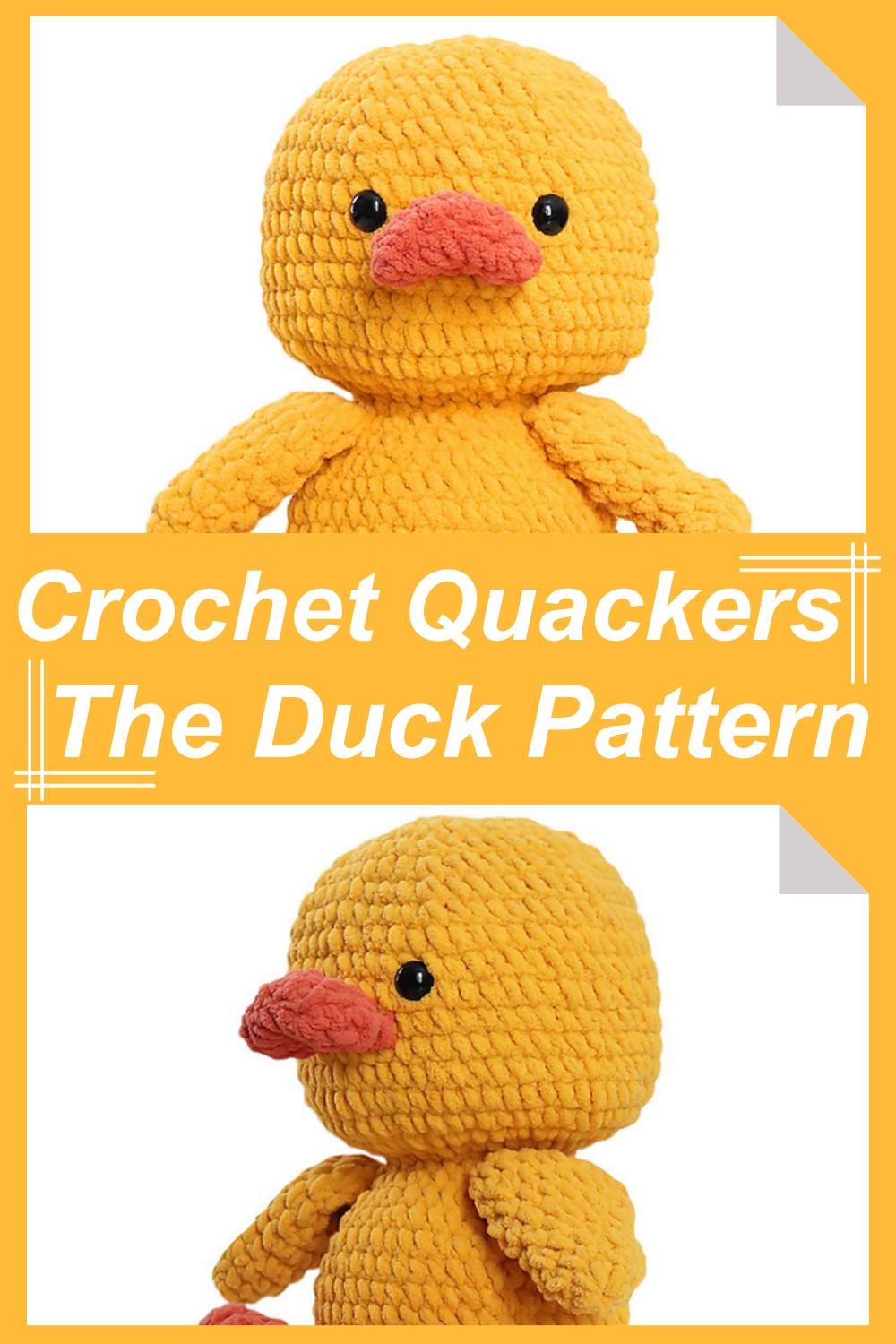 Crochet Quackers The Duck Pattern