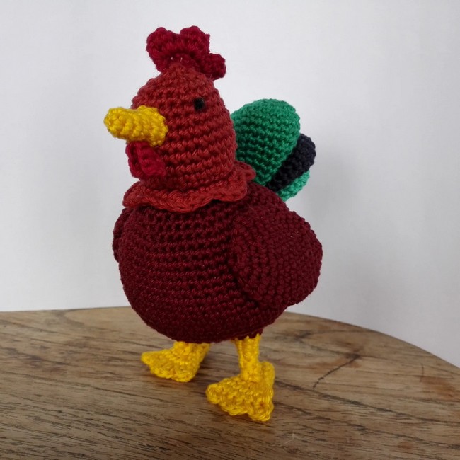 Crochet Rooster For Chinese New Year Pattern