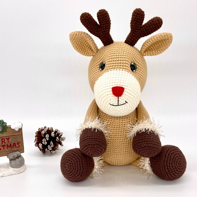 Crochet Rudolf The Reindeer Pattern