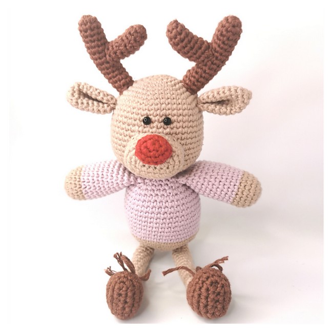 Crochet Rudy The Reindeer Pattern