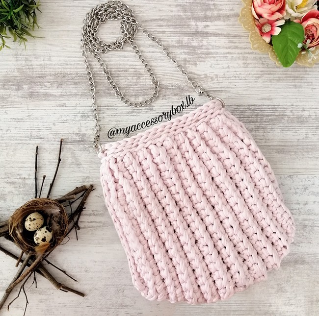 Crochet Seashell Shoulder Bag Pattern