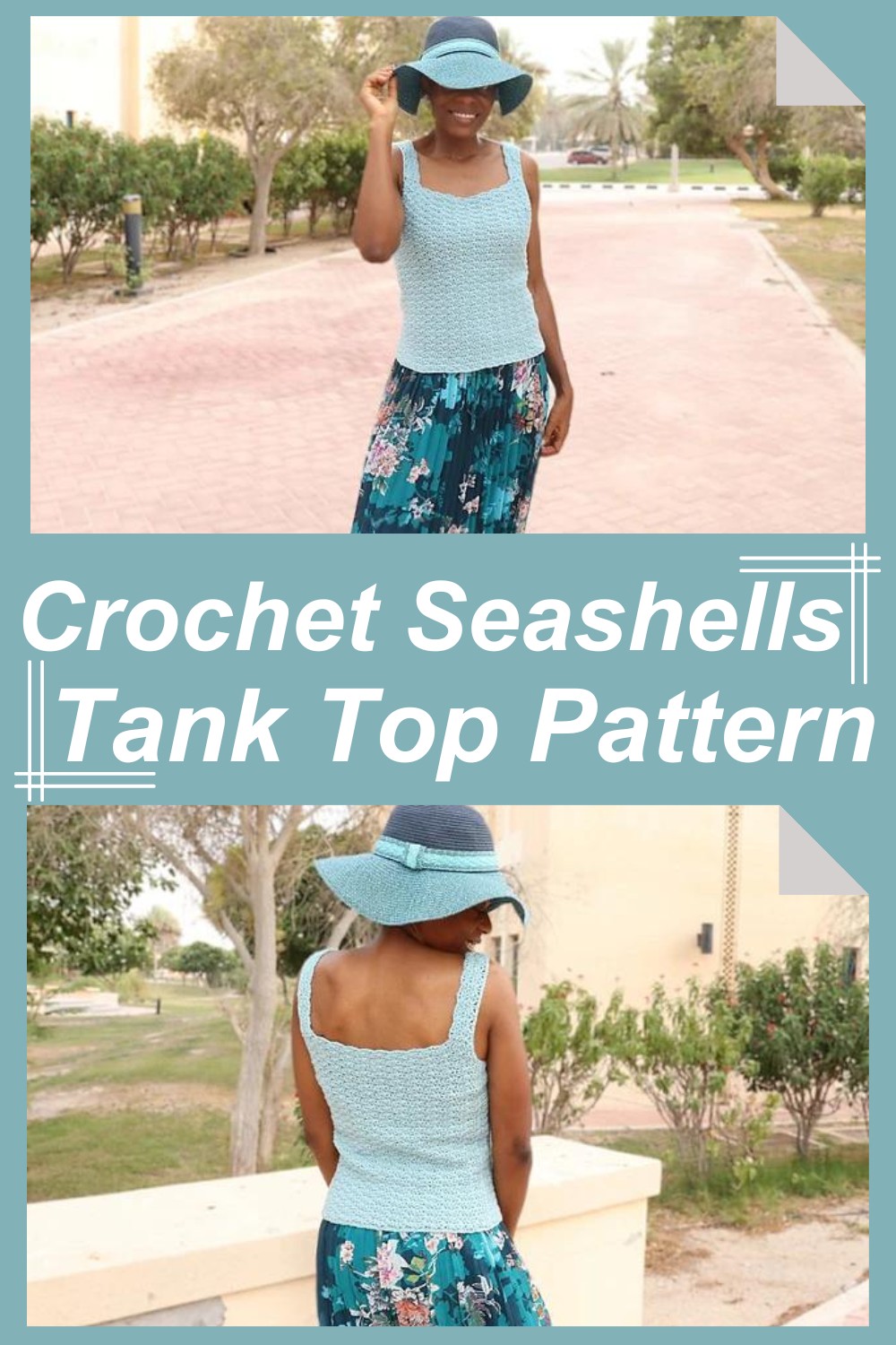 Crochet Seashells Tank Top Pattern