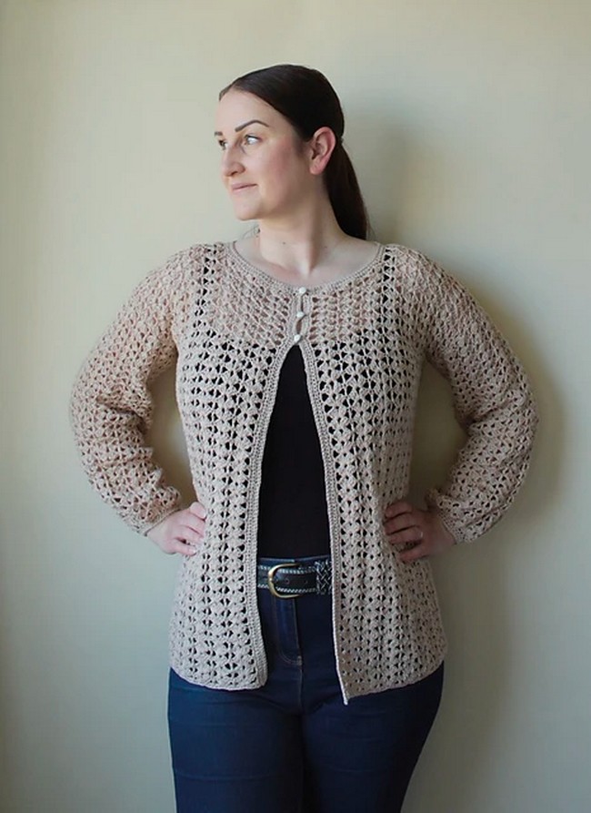 Crochet Selene Cardigan Pattern