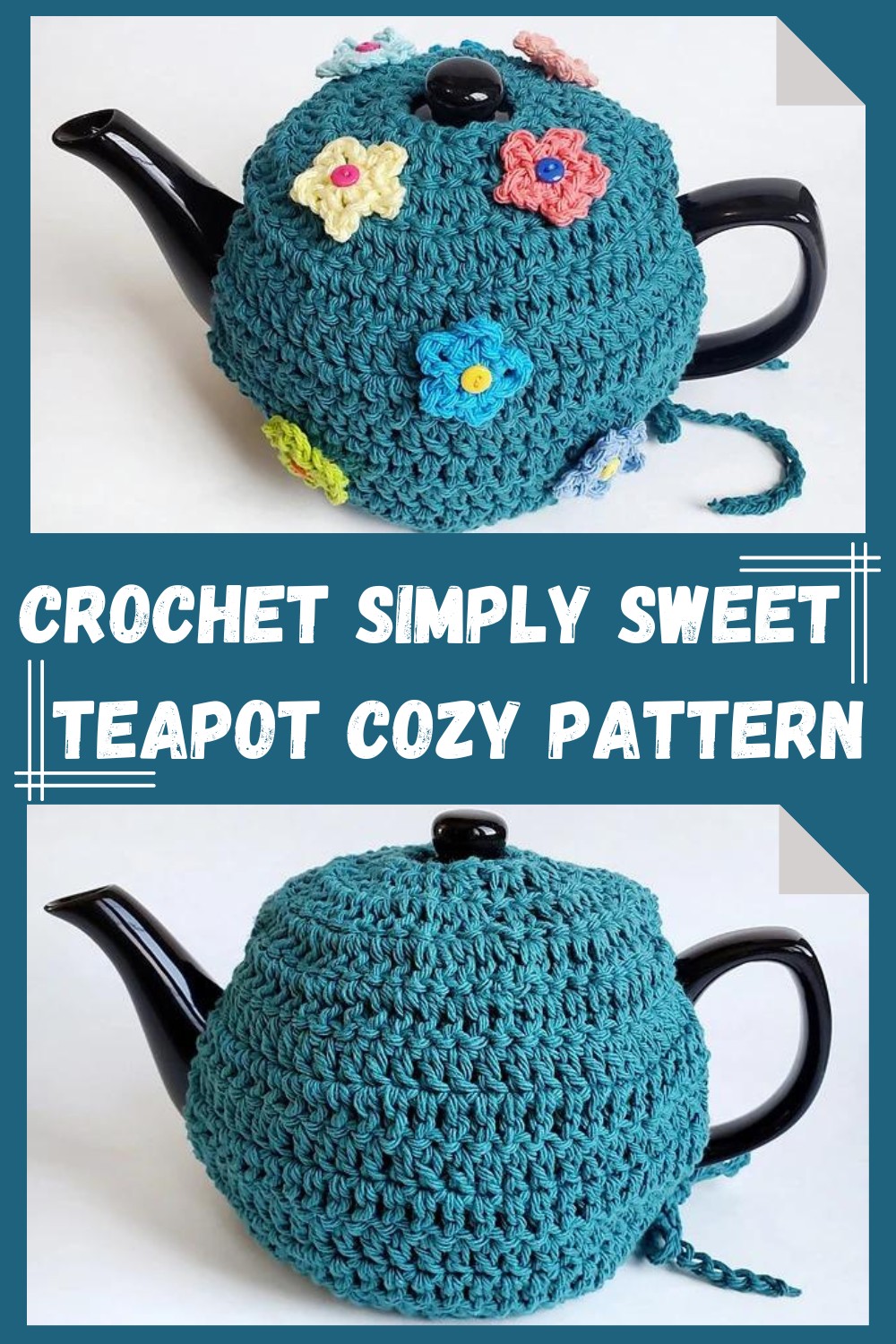 Crochet Simply Sweet Teapot Cozy Pattern