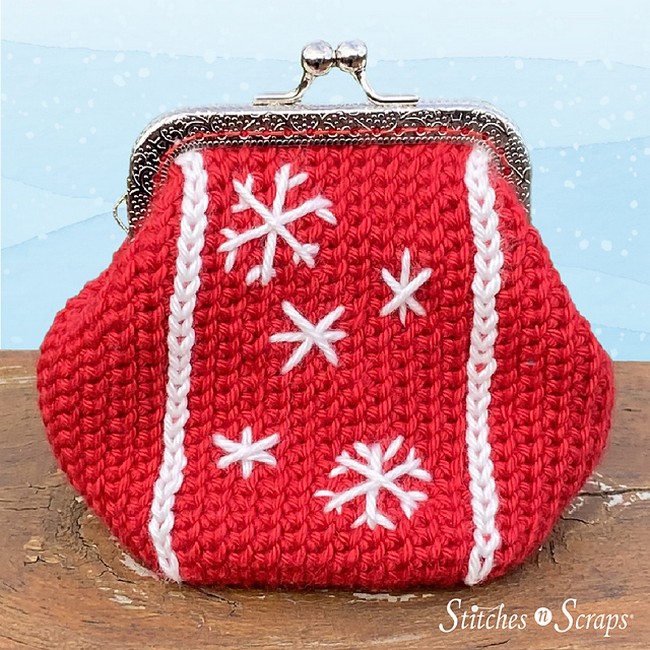 Snowflake Coin Purse Pattern