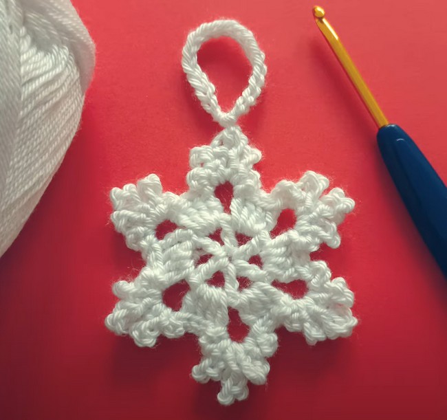 Crochet Snowflake Pattern Free Tutorial