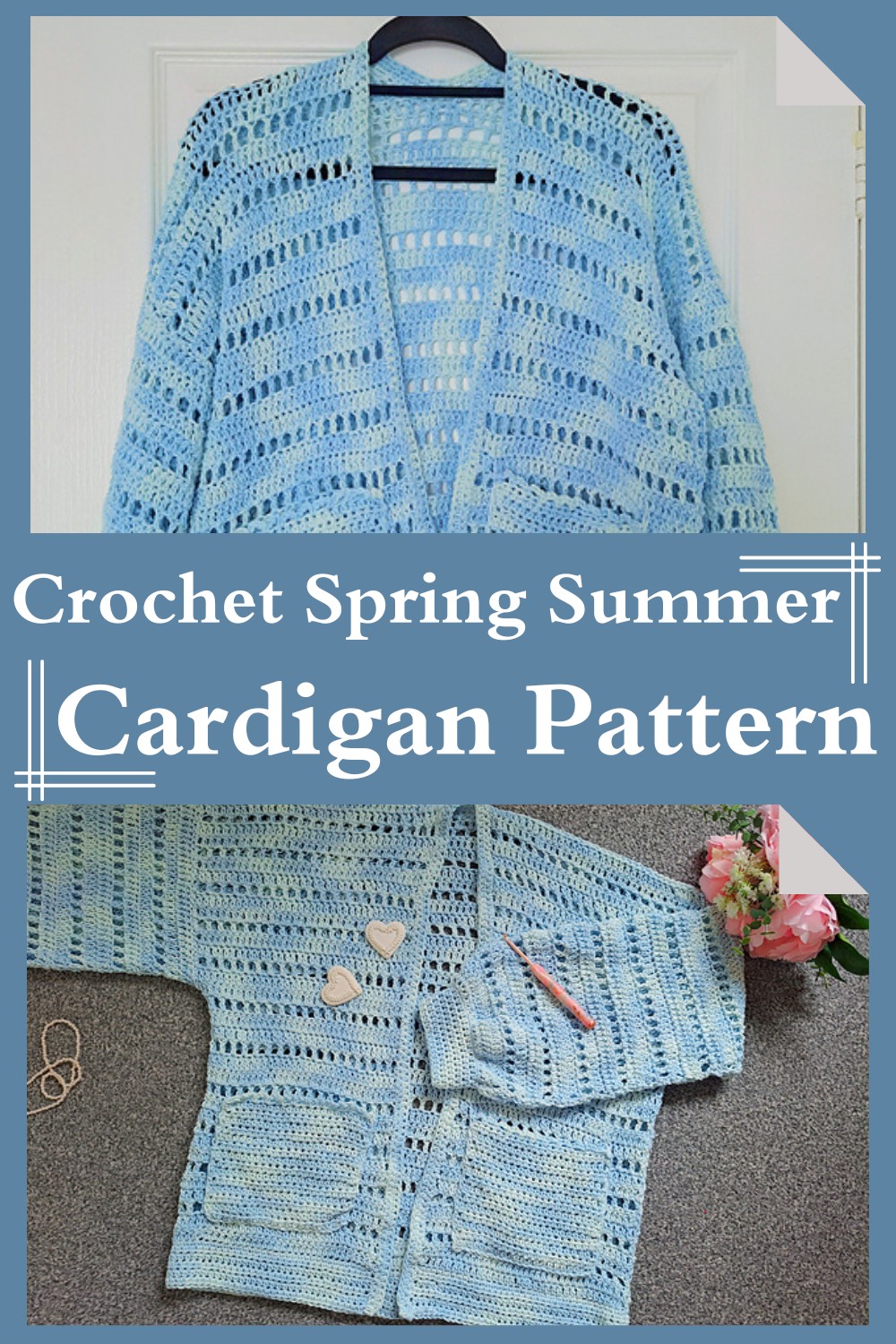 Crochet Spring Summer Cardigan Pattern