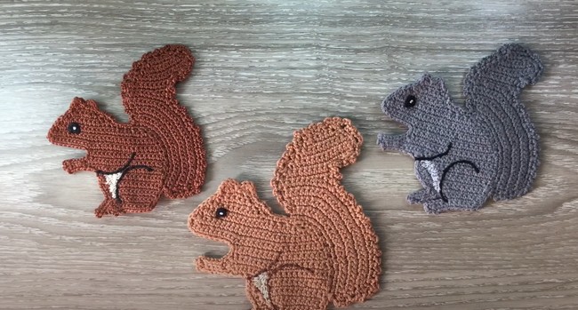 Crochet Squirrel Tutorial 