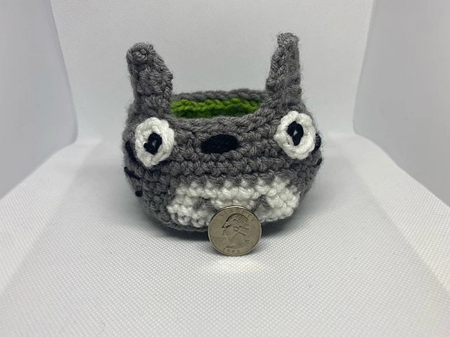 Crochet Studio Ghibli Totoro Decorative Dish Pattern