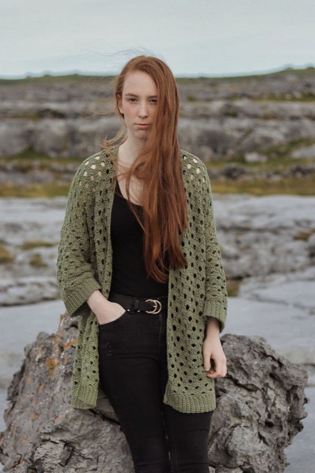 Crochet Summer Breeze Cardigan Pattern