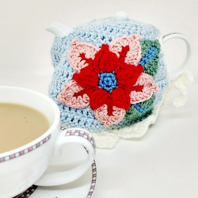 Crochet Summer Tea Cosy Pattern