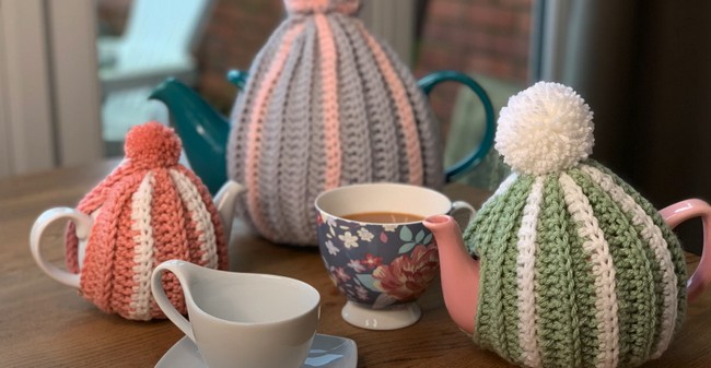 Crochet Tea Cosy Pattern for Any Size Teapot