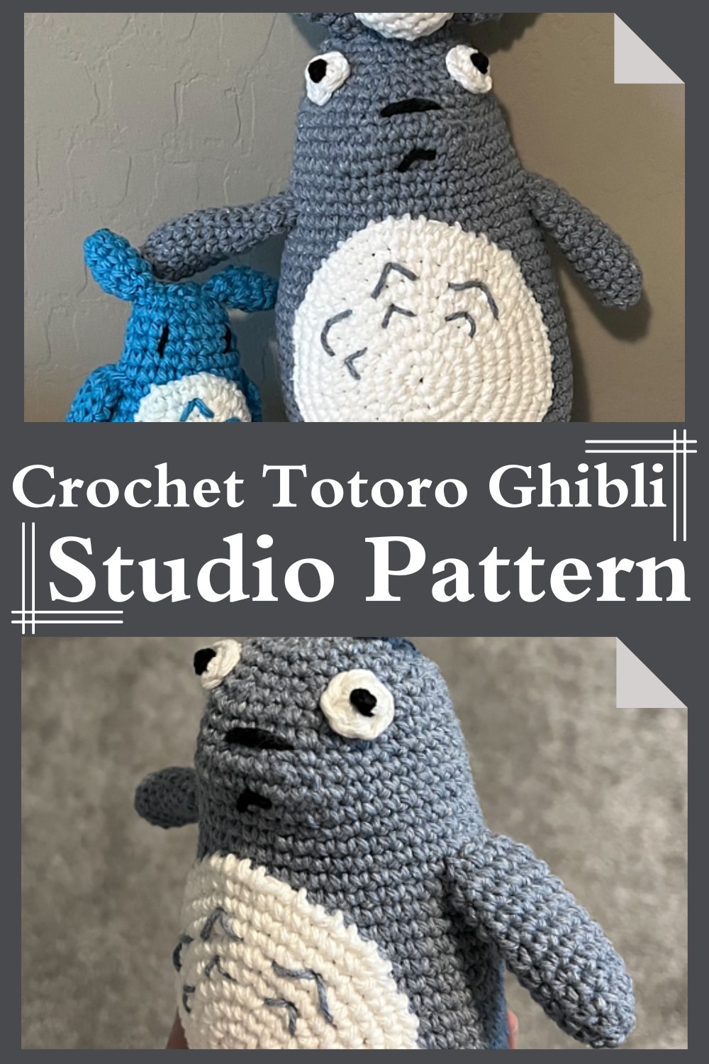 Crochet Totoro Ghibli Studio Pattern