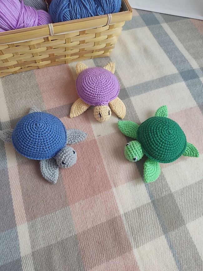 Turtle With No Sew Pattern