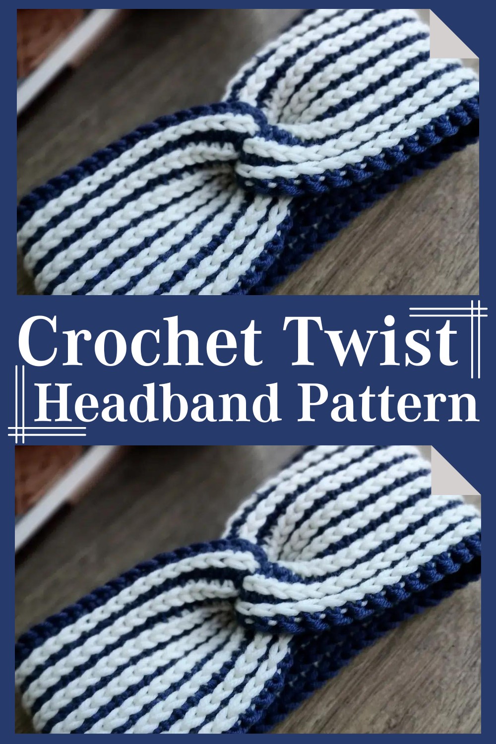 Crochet Twist Headband Pattern