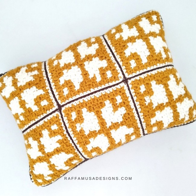 Crochet Vintage Pillow Pattern