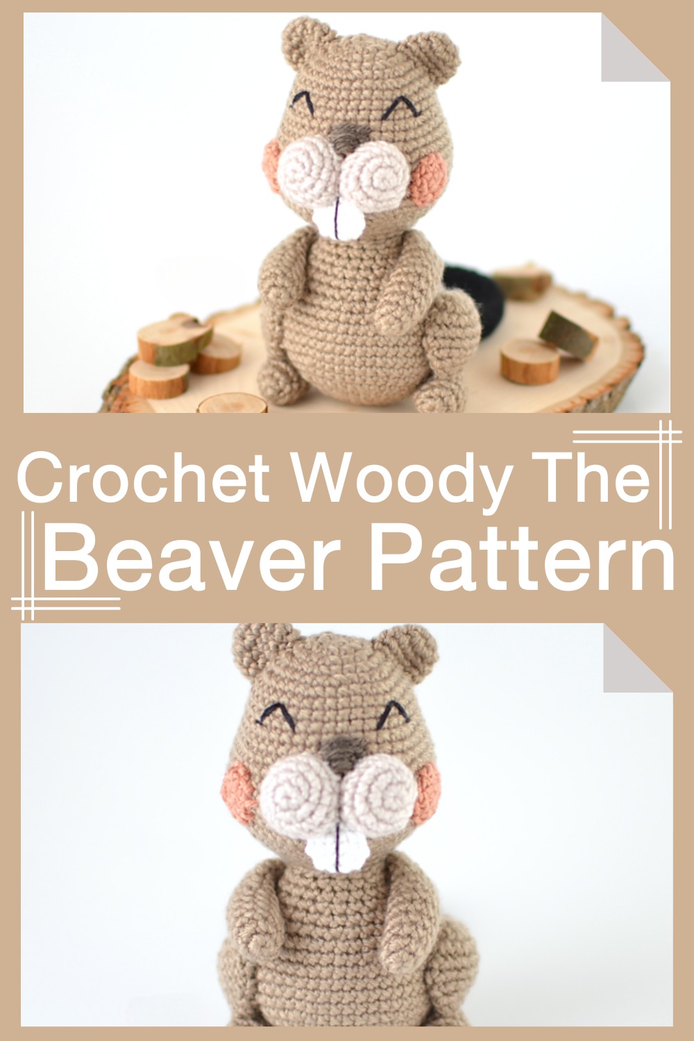 Crochet Woody The Beaver Pattern