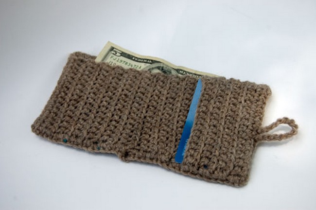 Wool Striped Wallet Pattern