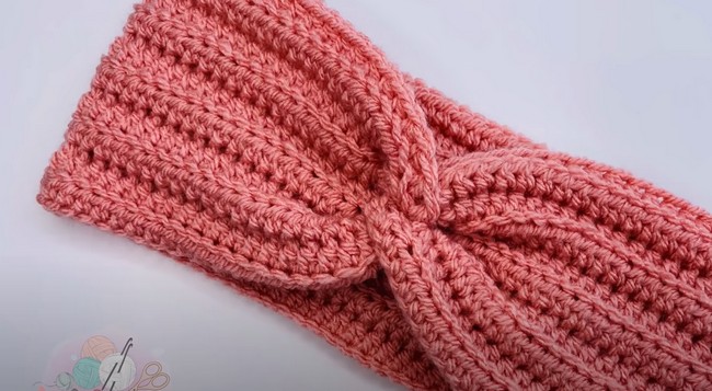 Crochet X-twist Headband