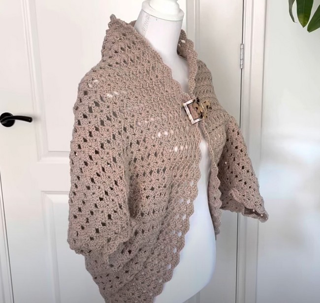 Crochet shrug