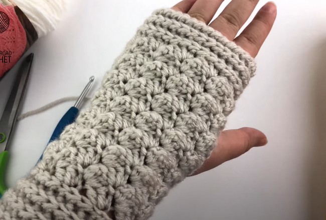 Fall Crochet Wrist Warmer Pattern